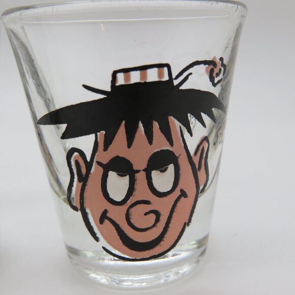 Bar Drink Shot Glass 3D Roving Eyes Set of 3 Barware Novelty Collectible Liquor - Picture 4 of 16